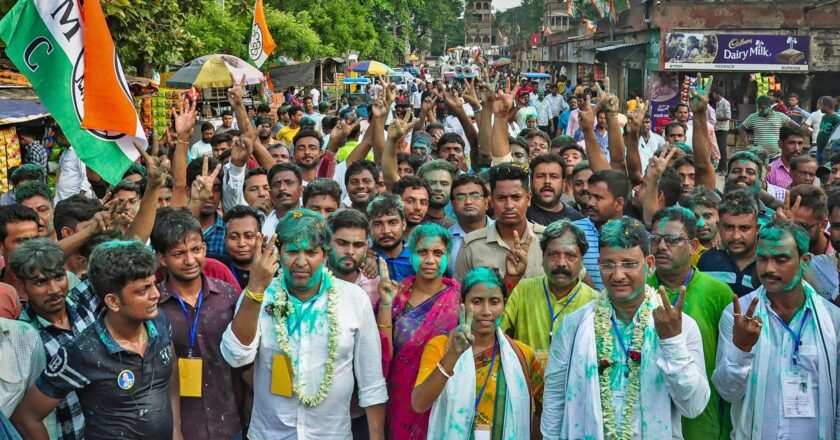 TMC emerges victorious in the panchayat elections, while the BJP secures the second position.