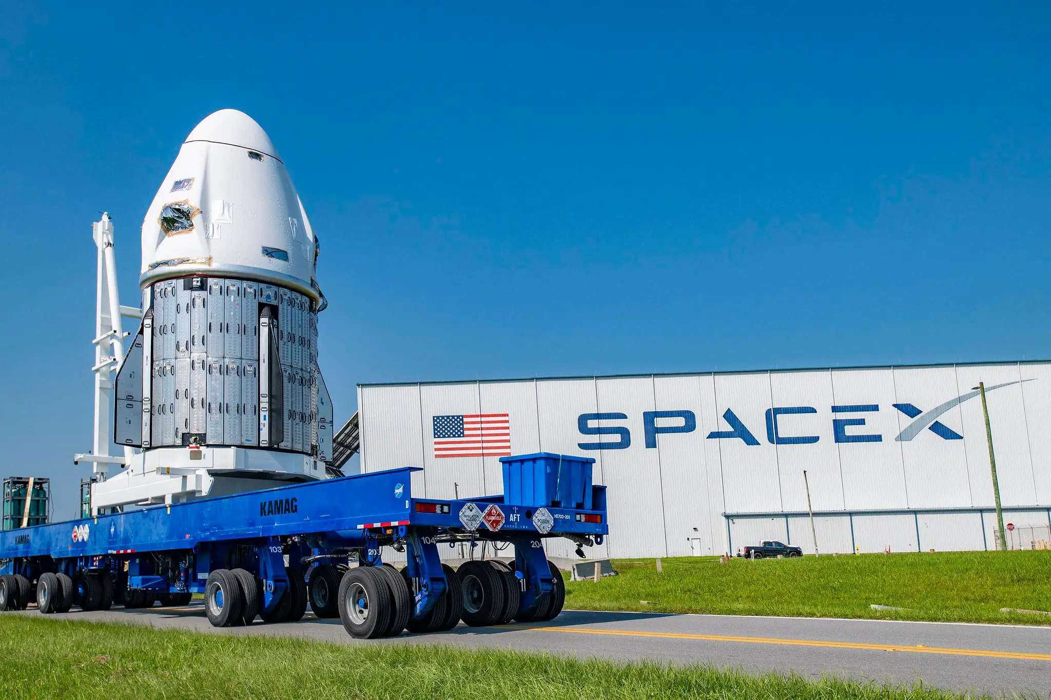 Crew Dragon Endurance Spacecraft for NASAs SpaceX Crew 5 Mission