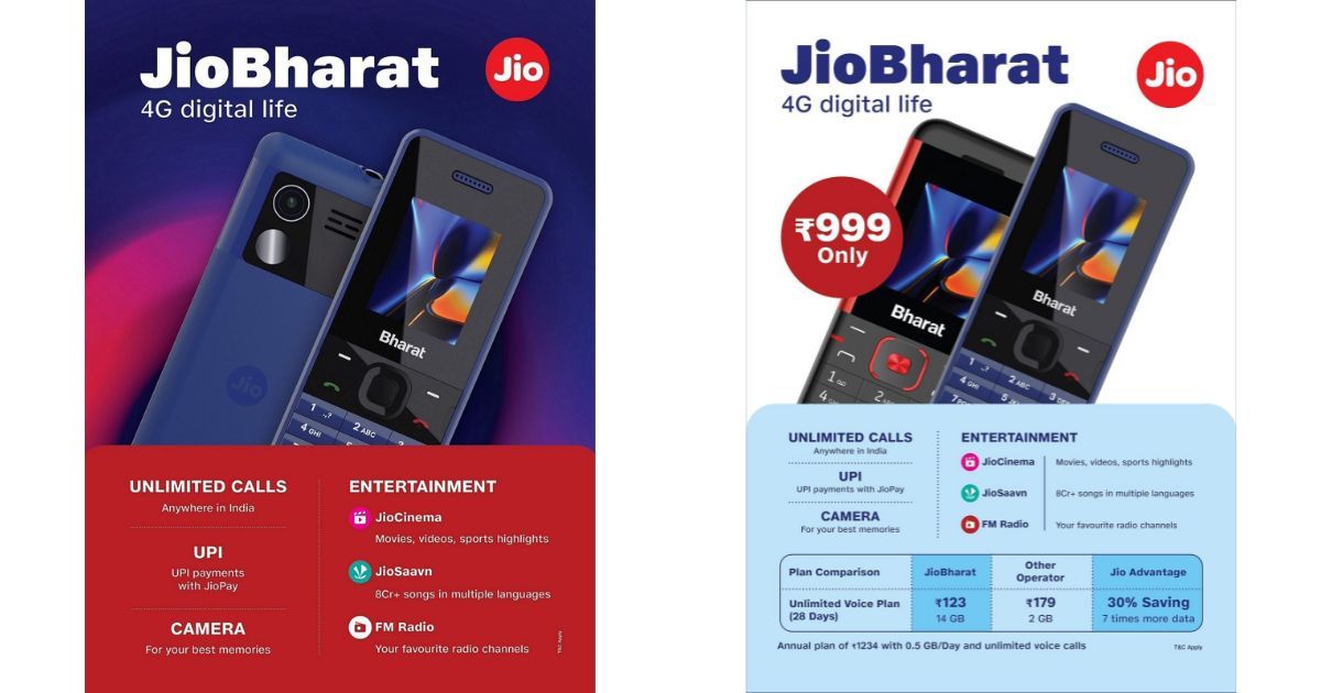 Jio Bharat Phone 2