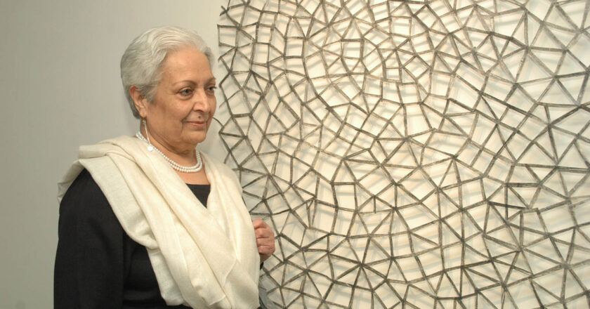 On her 86th birth anniversary, Google commemorates the renowned artist Zarina Hashmi