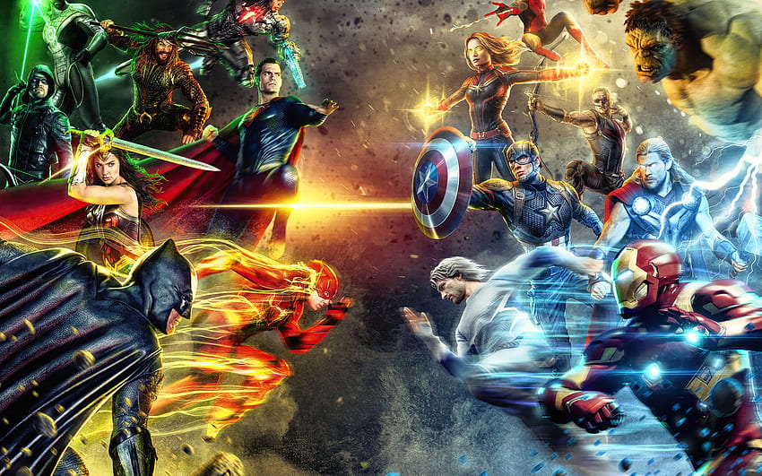 Marvel Vs Dc The Ultimate Showdown Of Iconic Superhero Universes