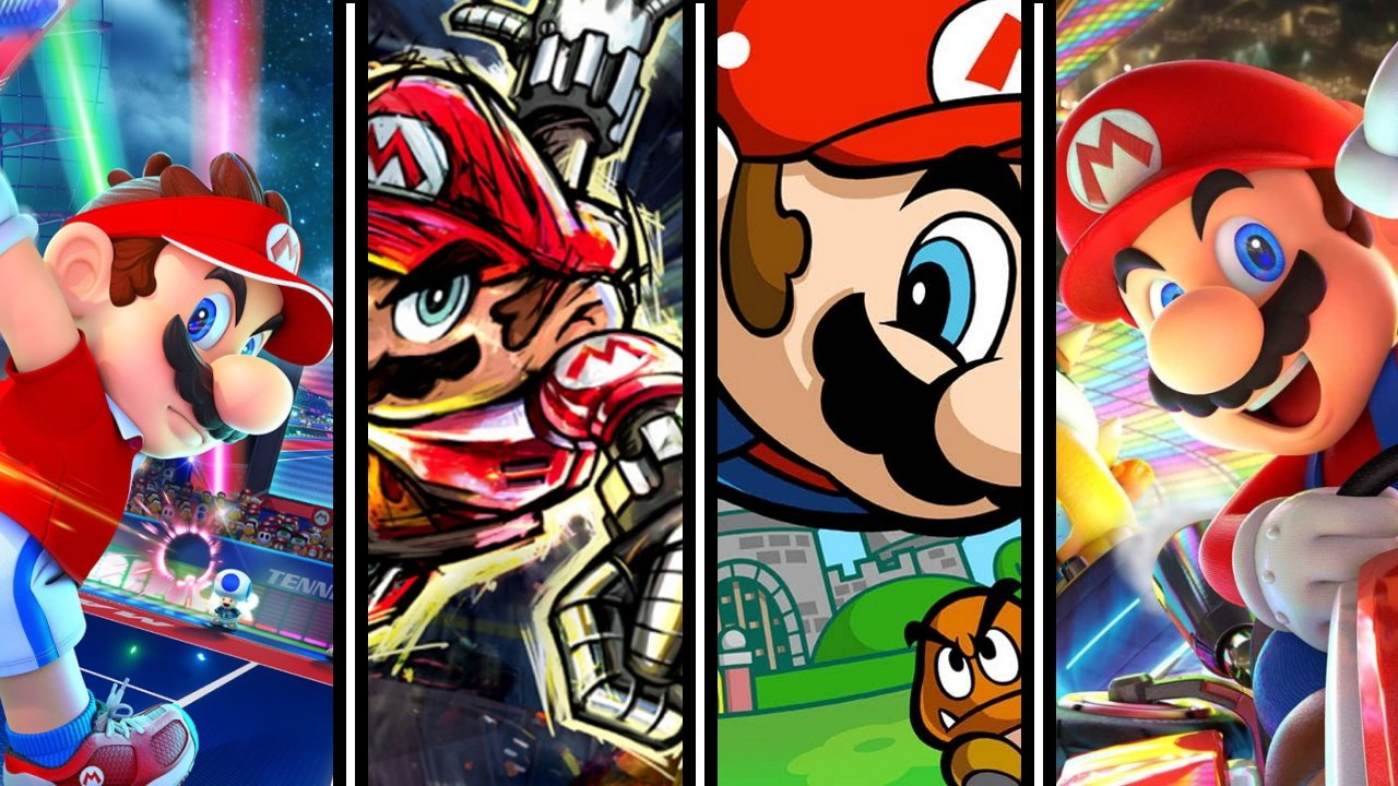 every mario spin off game ranked feature