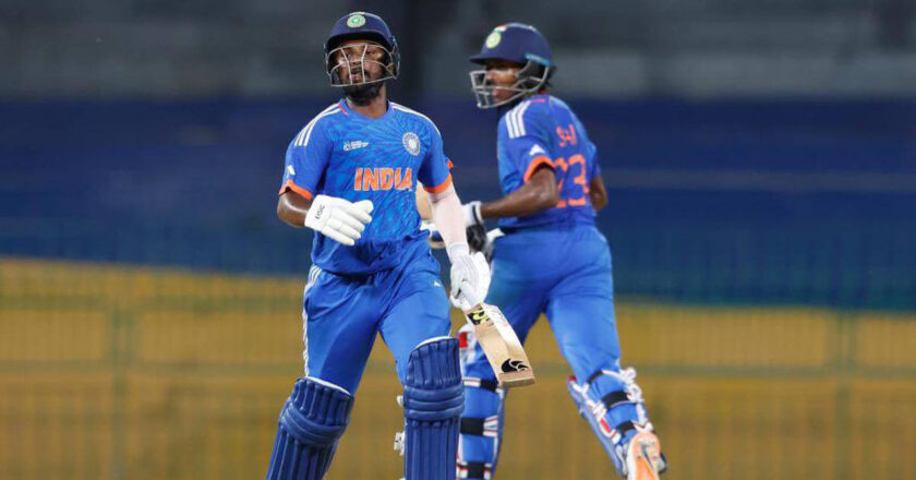 Asia Cup 2023 match between India A and Pakistan A, India A emerged victorious with an eight-wicket win