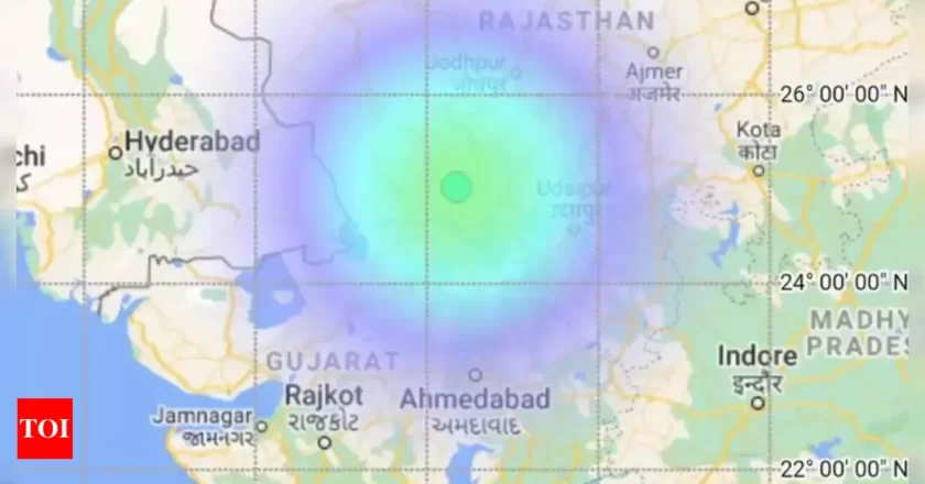 Jaipur is shaken by a 4.4-magnitude earthquake