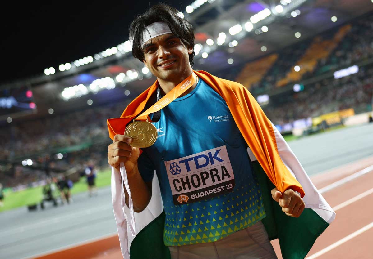 Neeraj Chopra Secures Indias Maiden Gold Medal