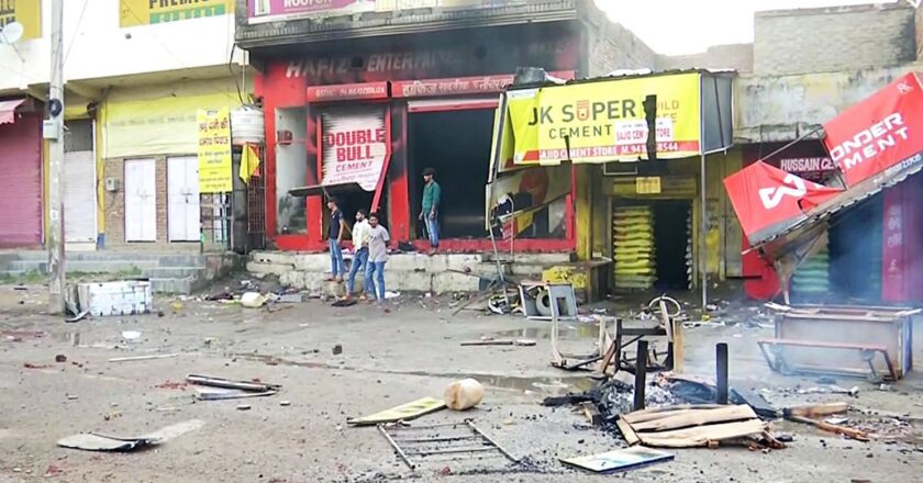 Reports of violence in Haryana, particularly in the cities of Gurgaon, Sohna, and Manesar