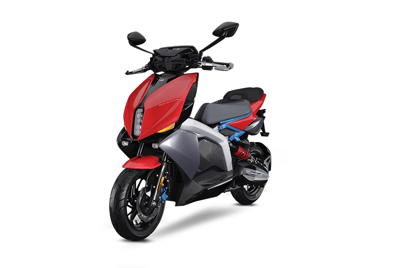 TVS X Electric Scooter has been officially introduced in India with a ...