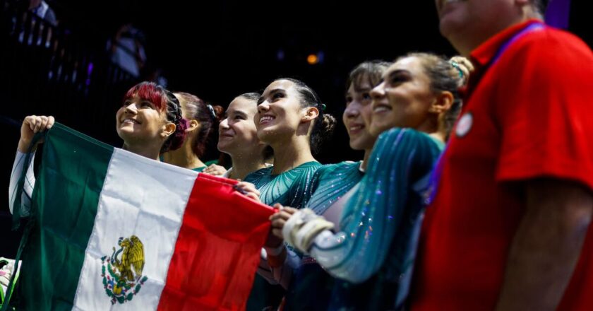 The attacks in Israel strand a Mexican gymnast team.