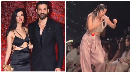 Hrithik Roshan gives a shoutout to Saba Azad’s recent ramp performance | Bollywood