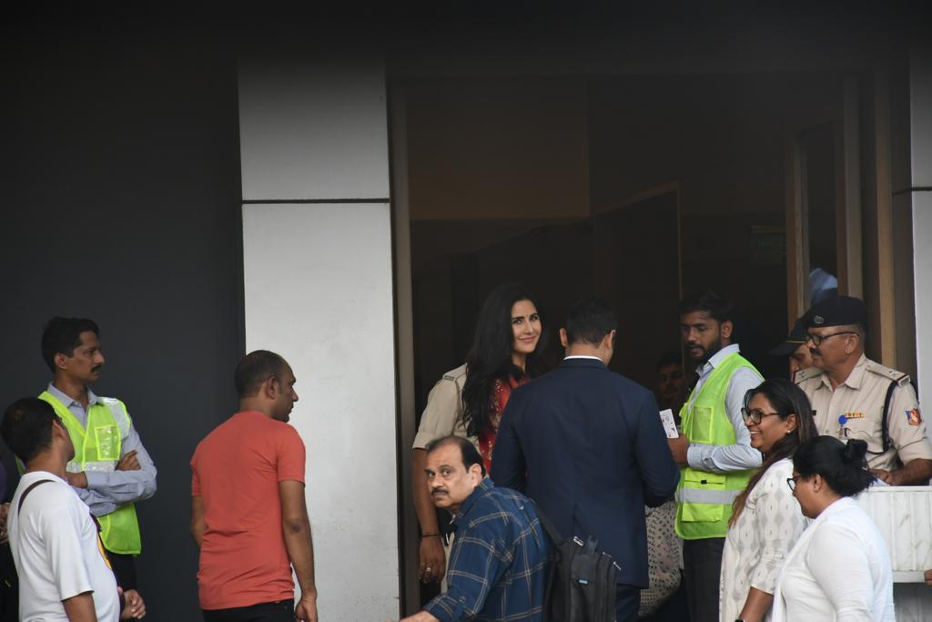 Katrina Kaif at the airport.