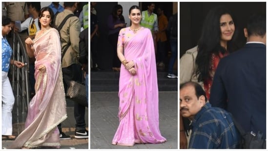 Katrina Kriti Janhvi Rashmika spotted at airport in prettiest outfits