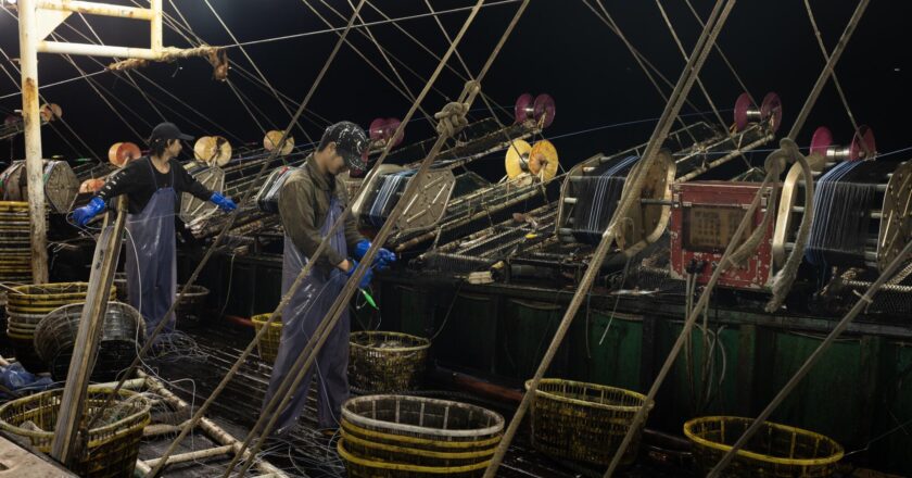 Chinese squid-fishing crews seek to escape beatings and more