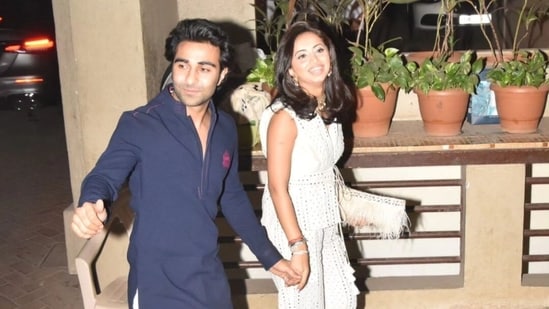 Aadar Jain spotted holding mystery womans hand after split with