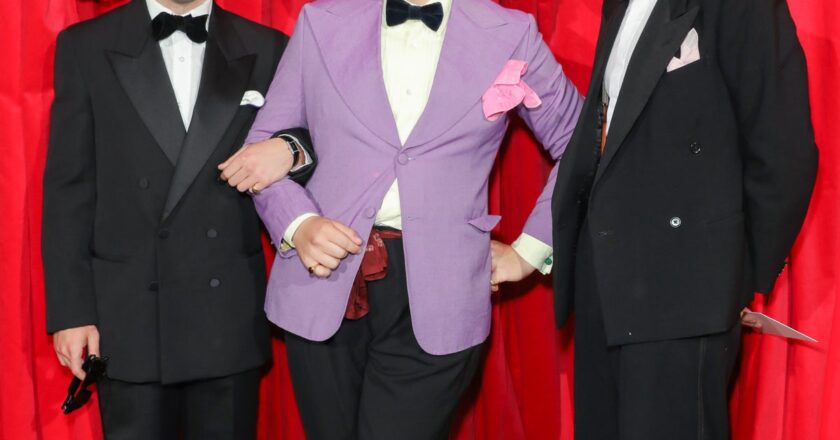Black tie, smart casual? Men, just wear party slippers this season