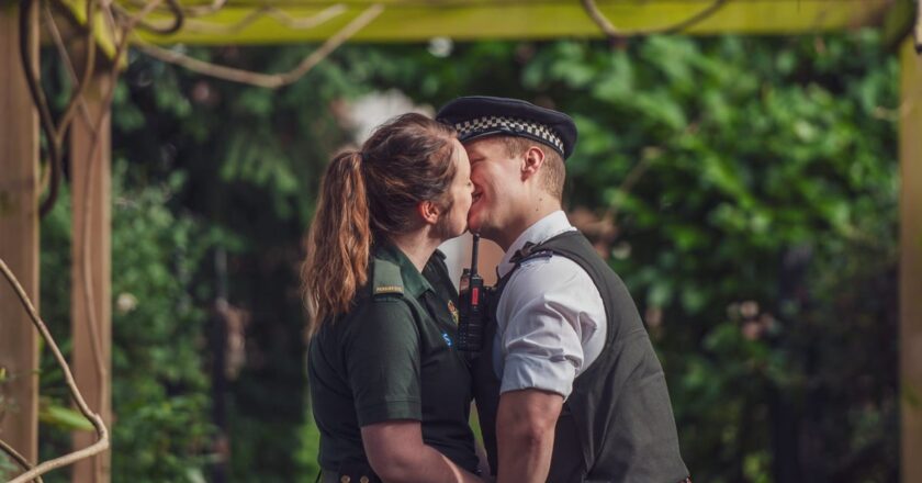 You had me at 999: how a paramedic and a police officer found love in the unlikeliest of settings