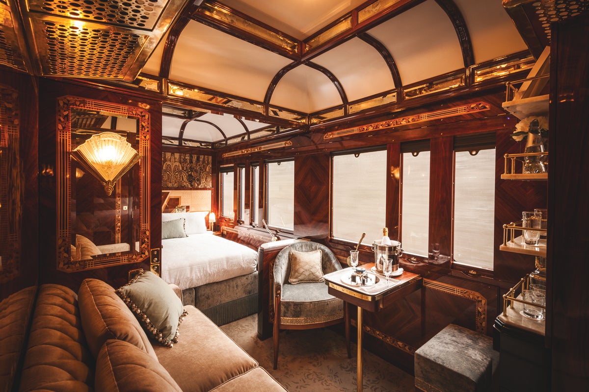 Venice Simplon Orient Express from Paris to the Alps Who comes on