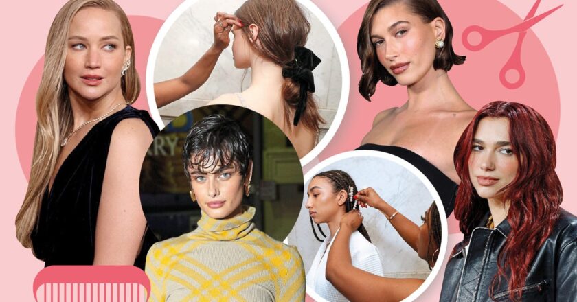 2024 hair trend predictions: from the ‘Boyb’ to halo cuts and rodeo reds