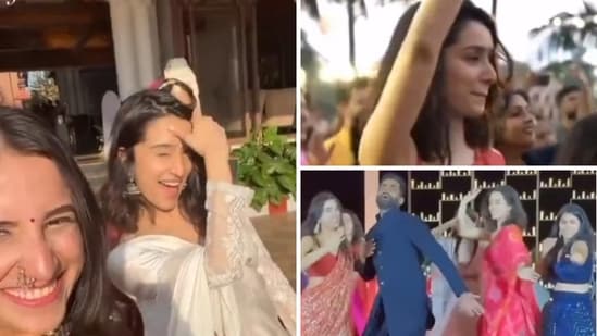 Shraddha Kapoor dances up a storm at her friends wedding