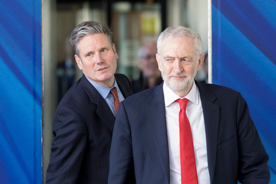 Jeremy Corbyn Meet With Michel Barnier In Brussels