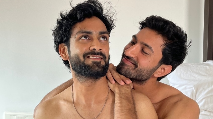 Vidur Sethi and Sahib Verma in a still from Pine Cone.