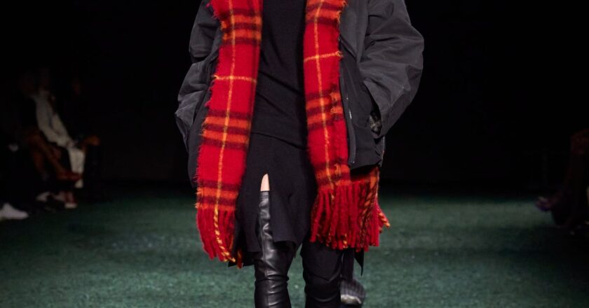 Daniel Lee hits his stride taking Burberry into its indie sleaze era with a confident show