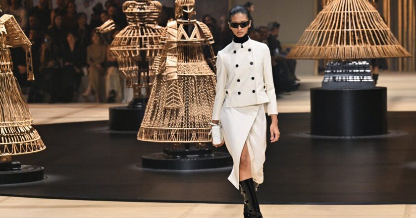 Dior takes Paris Fashion Week — Maria Grazia Chiuri swings back in time for a modish renaissance