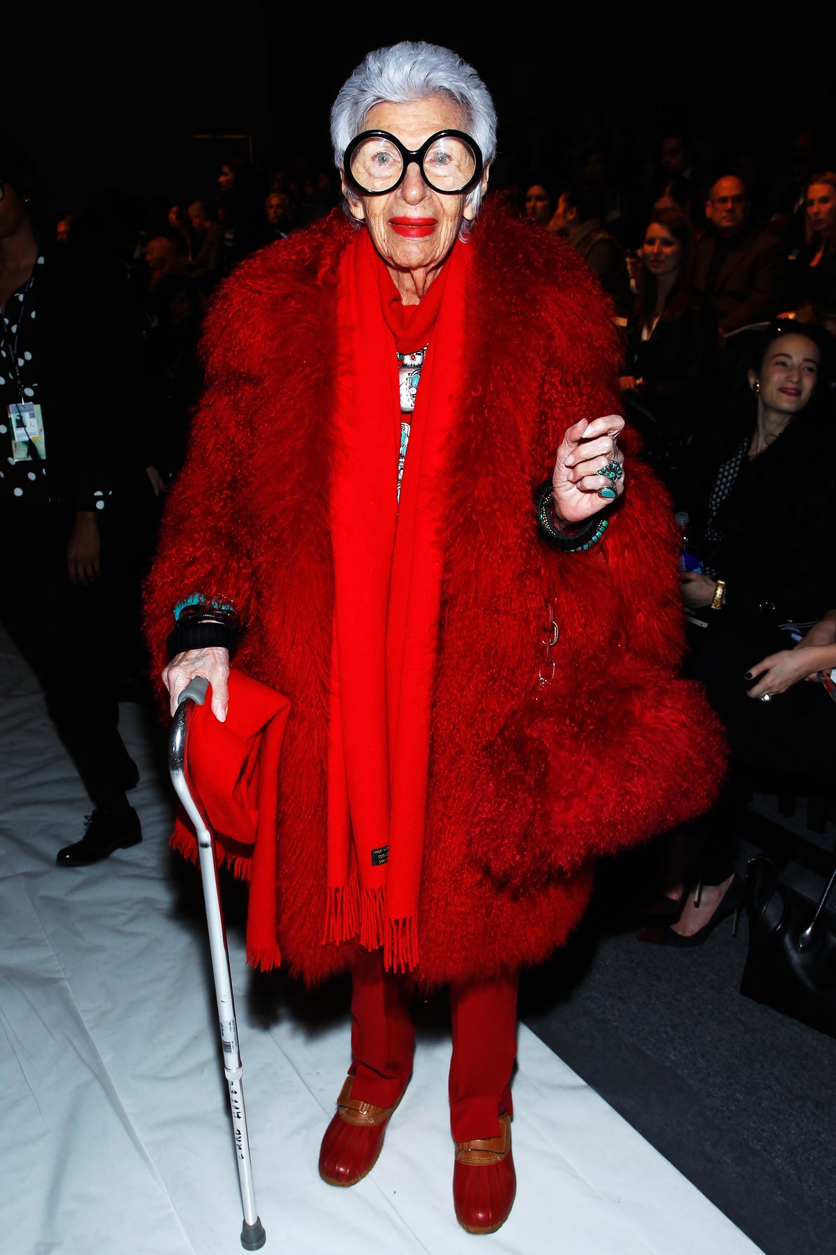 Iris Apfels best looks fashions grande dame of maximalism dies