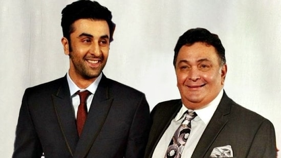 Ranbir Kapoor with father Rishi Kapoor at a film event. Ranbir Kapoor with father Rishi Kapoor at a film event.