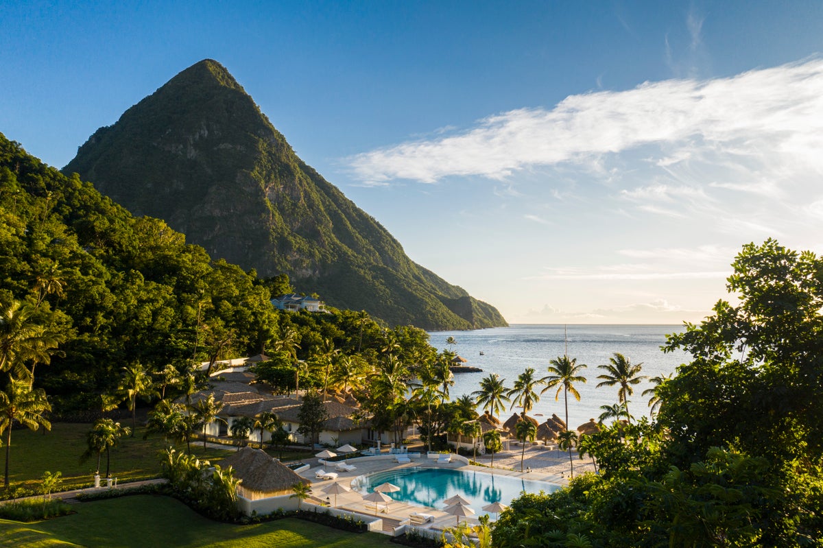 Sugar Beach St Lucia review the Piton view resort which rivals