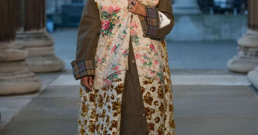 Your week in chic: Erdem’s £3,495 Barbour jacket and the new Nepo baby, Phoebe Philo’s daughter Maya Wigram