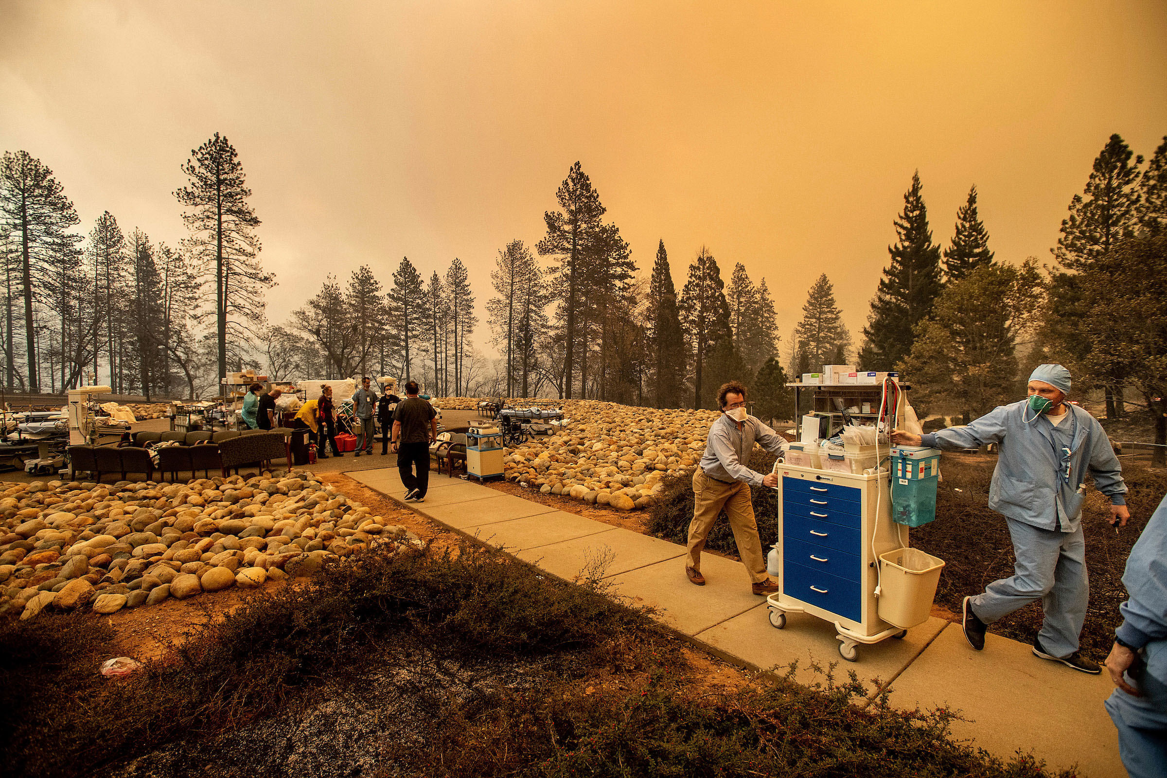wildfire hospital
