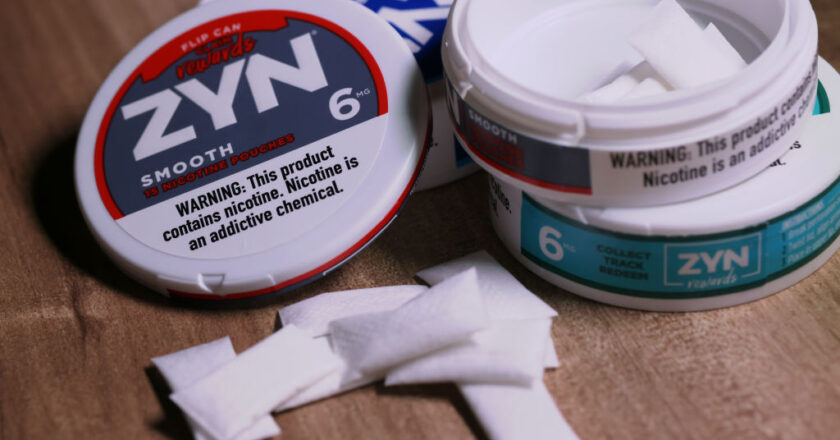 Zyn Nicotine Pouches Are Taking Off