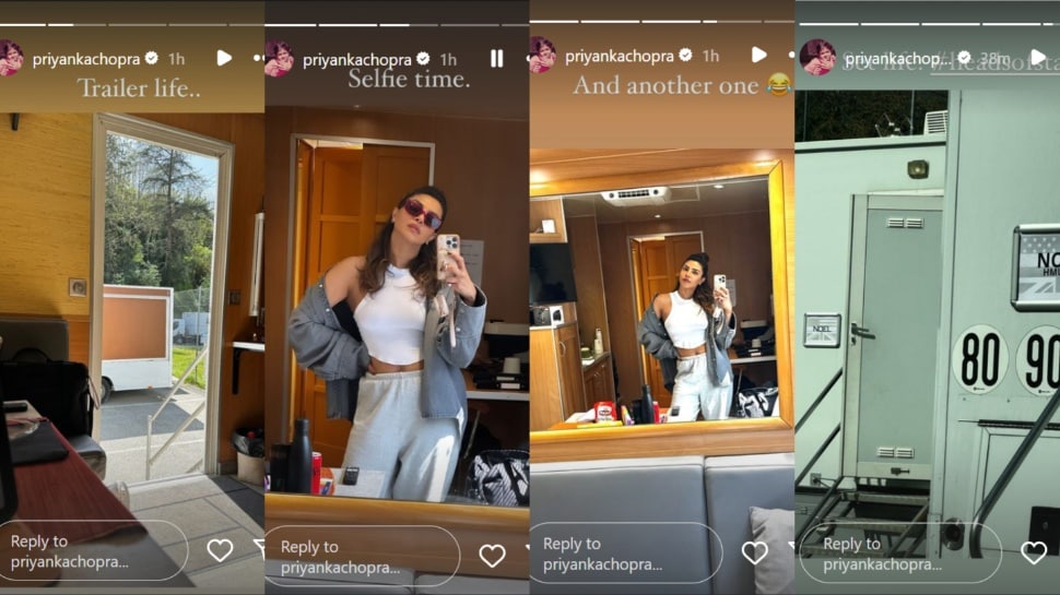 Priyanka shared a photo on her Instagram Stories. Priyanka shared a photo on her Instagram Stories.
