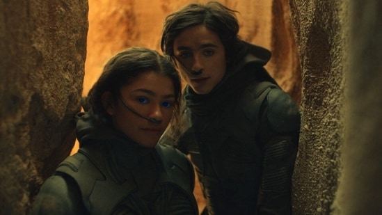 Dune Part Two stars Timothee Chalamet and Zendaya Dune Part Two stars Timothee Chalamet and Zendaya