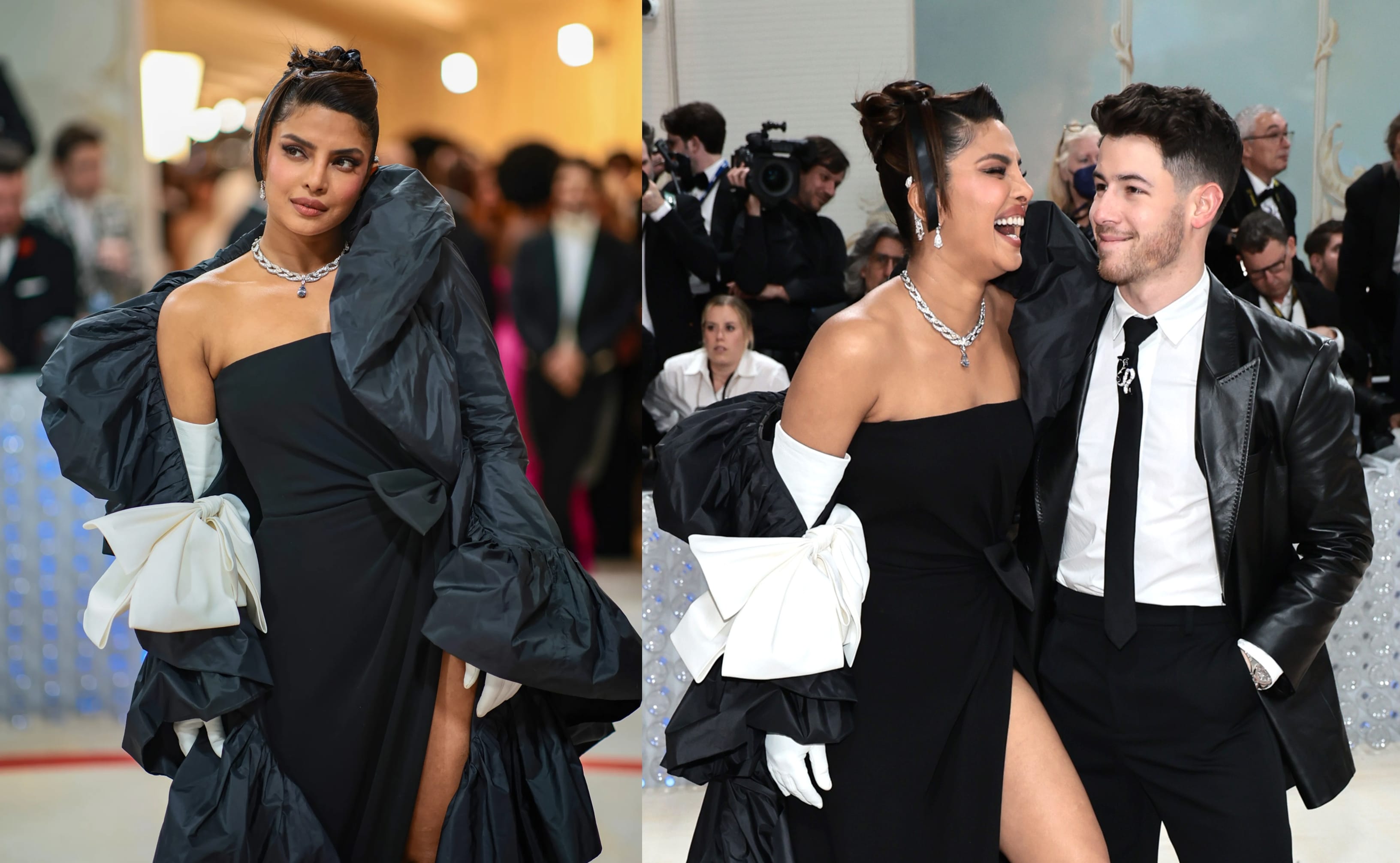 Priyanka Chopra and Nick Jonas keeping it classic at Met Gala 2023 Priyanka Chopra and Nick Jonas keeping it classic at Met Gala 2023