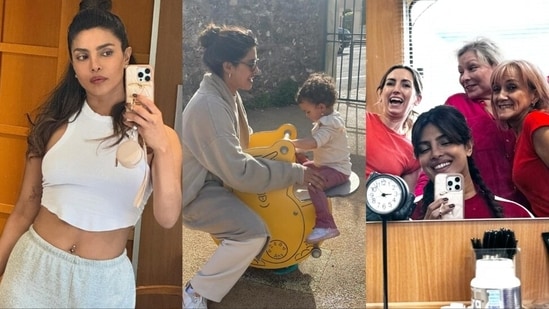 Priyanka Chopra shared pictures from France. Priyanka Chopra shared pictures from France.