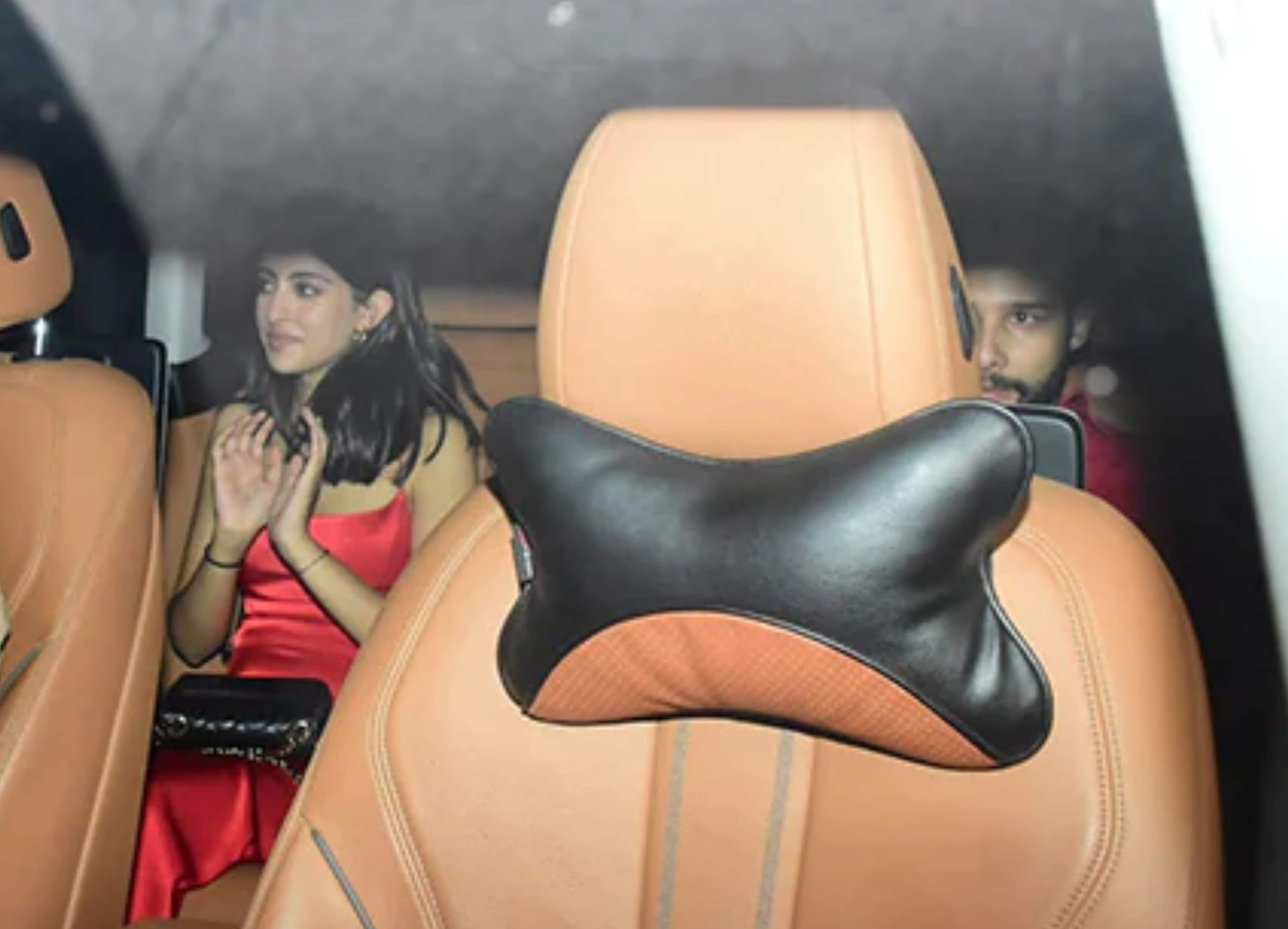 Navya Naveli Nanda and Siddhant Chaturvedi leaving a party together Navya Naveli Nanda and Siddhant Chaturvedi leaving a party together