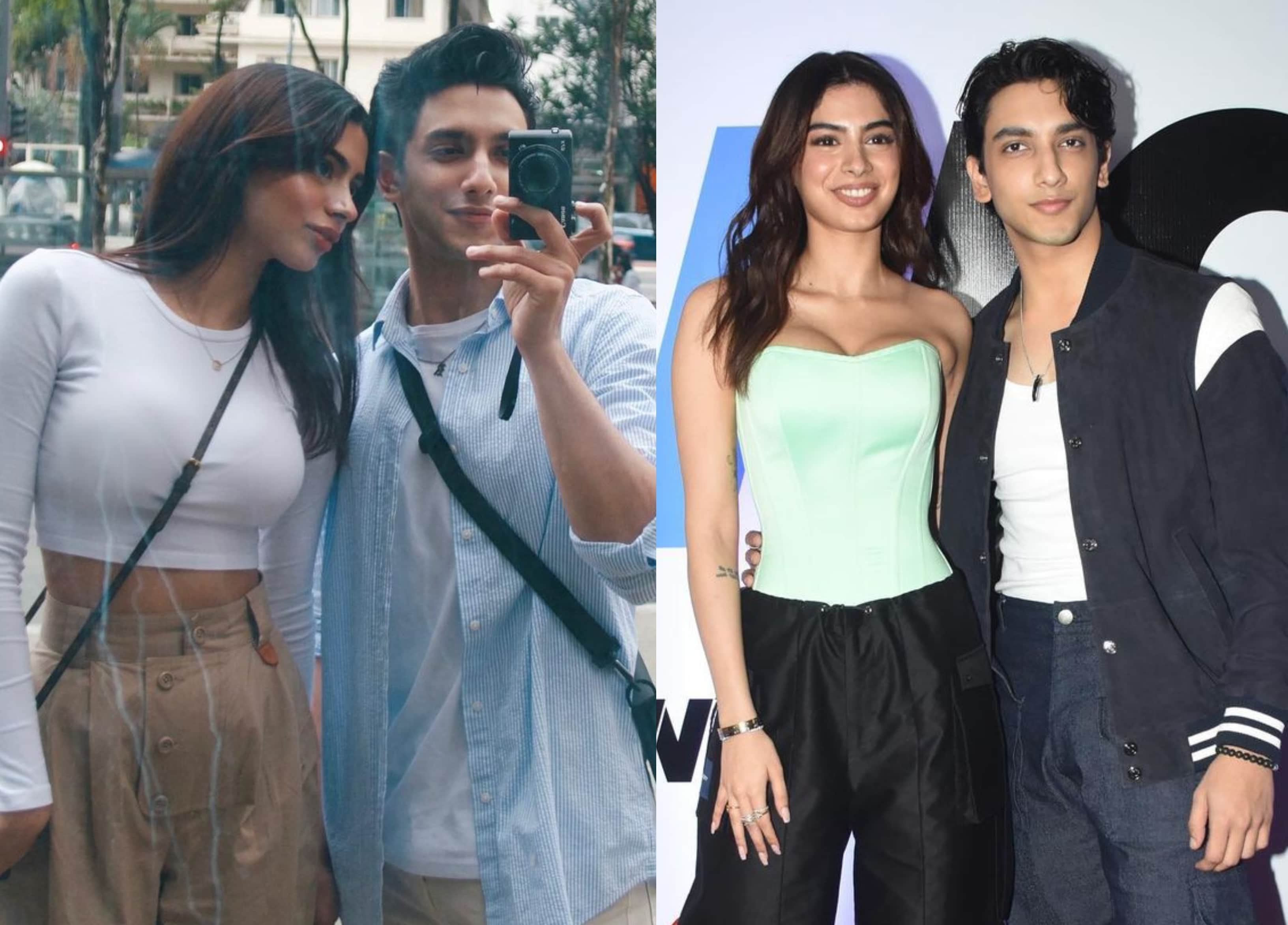 Khushi Kapoor and Vedang Raina Khushi Kapoor and Vedang Raina