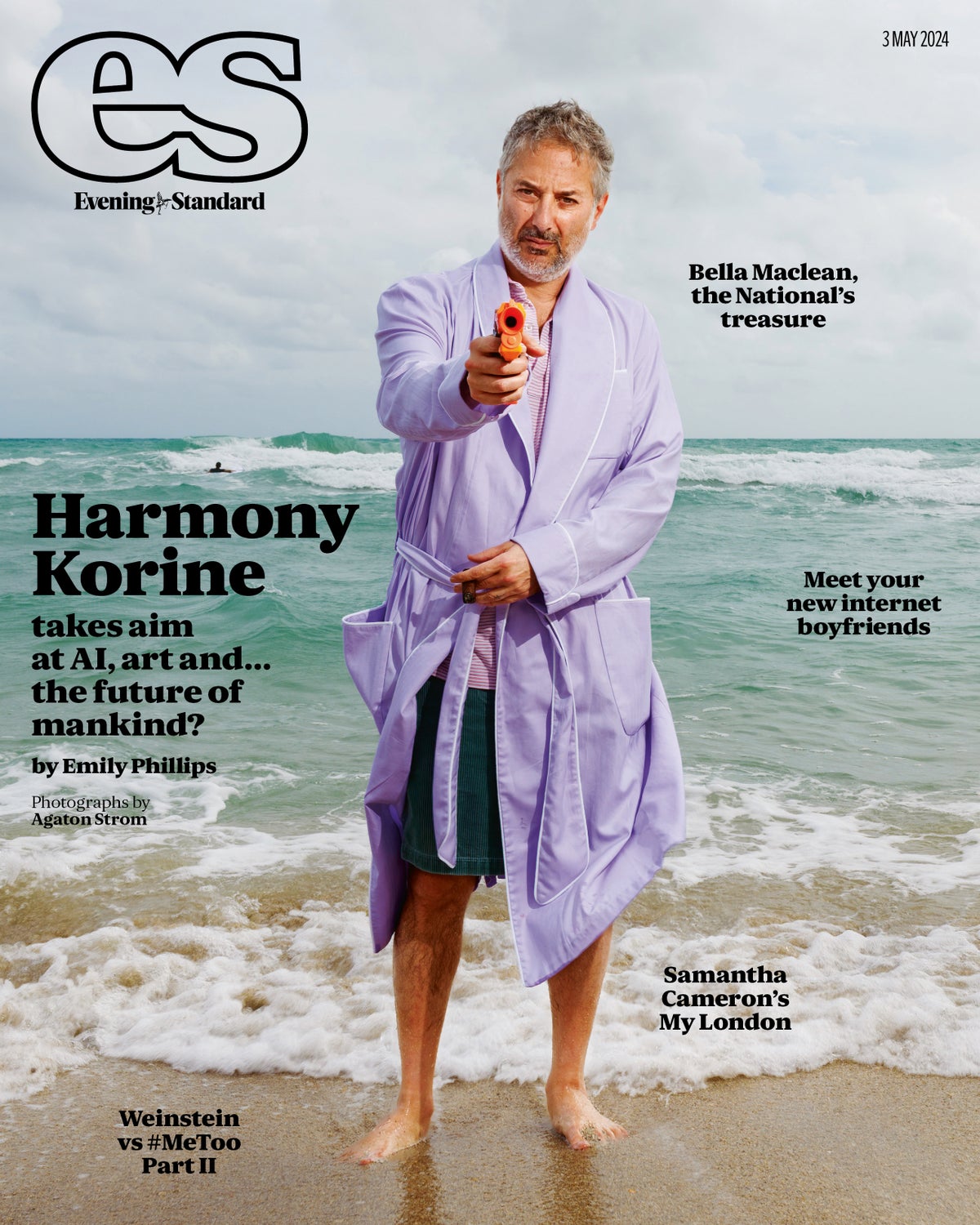 Inside this weeks ES Magazine Harmony Korine