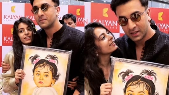 Ranbir Kapoor has a sweet reaction to being gifted a
