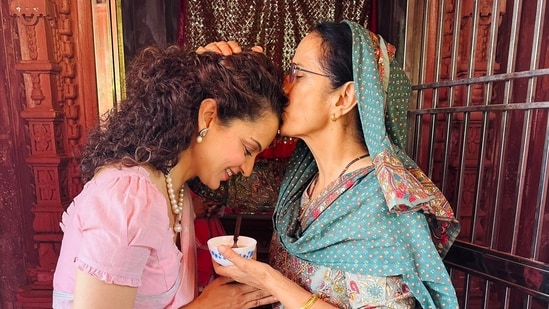 Actor Kangana Ranaut is a BJP candidate from the Mandi Lok Sabha seat in Himachal Pradesh. Actor Kangana Ranaut is a BJP candidate from the Mandi Lok Sabha seat in Himachal Pradesh.