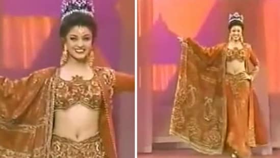 When Aishwarya Rai walked as reigning Miss World once last time before crowning next winner. Watch | Bollywood