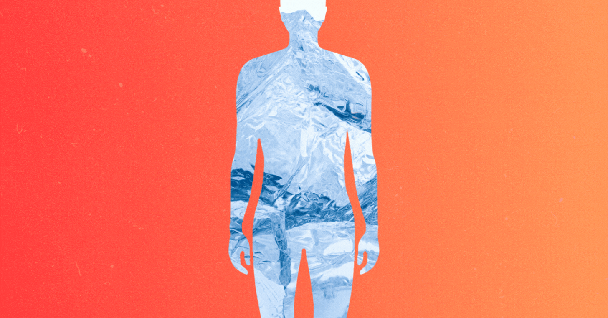 body cools down