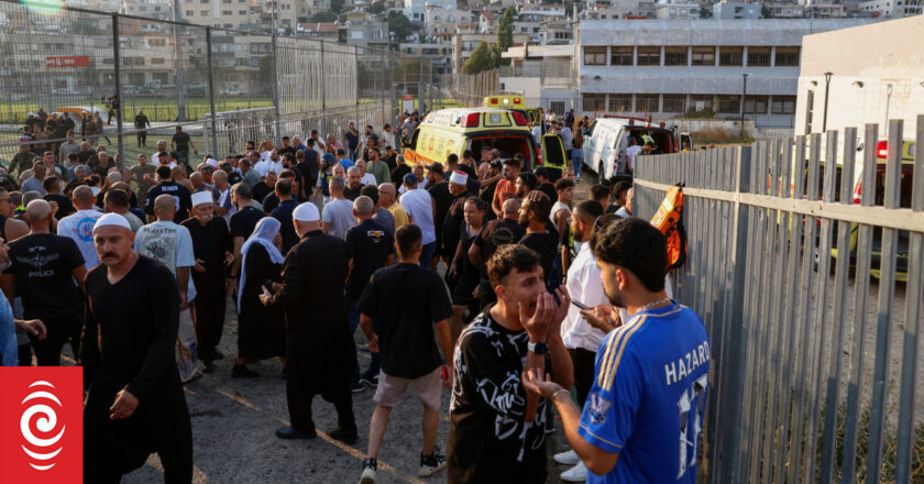 Rocket kills 11 on Golan Heights sportsfield, Israel vows response