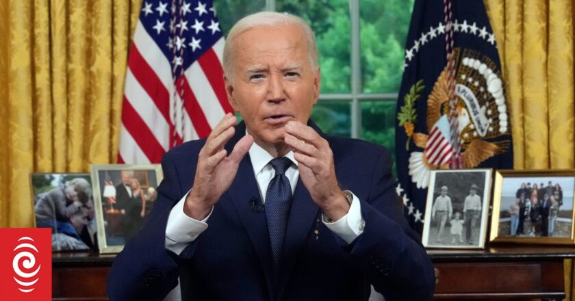 US President Joe Biden says it’s time to ‘pass the torch’ to Kamala Harris