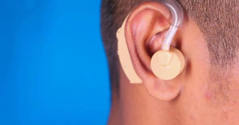 Even partial vision losses before 10 years of age can impact hearing abilities