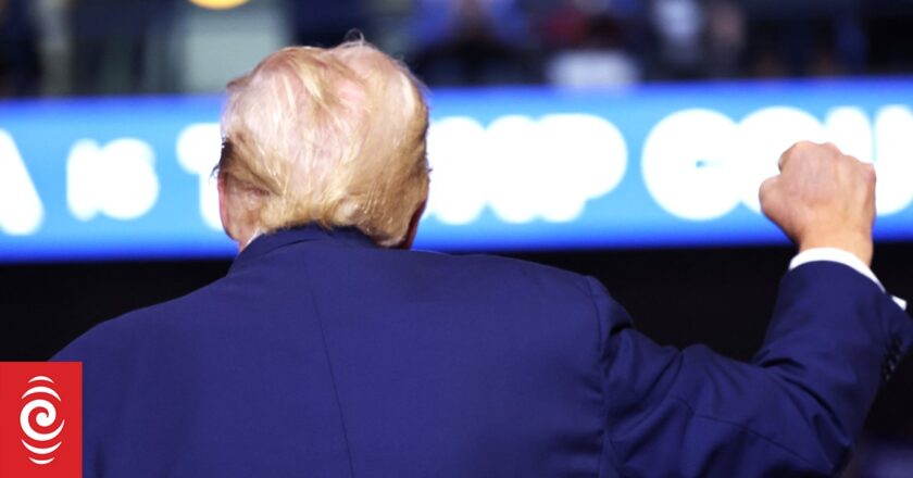 US election: Trump says Harris easier than Biden to beat as race for Pennsylvania heats up