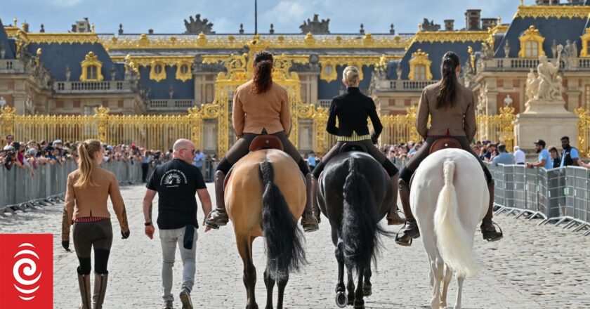 At Chateau de Versailles, the Paris Olympics intrude on history and create something magical