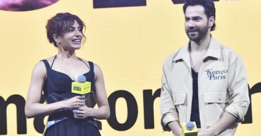 Why did Samantha ask to take away Varun Dhawan`s mic?