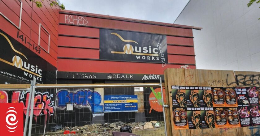 From sweet music to a pile of rubble: The mystery demolition that simply stopped